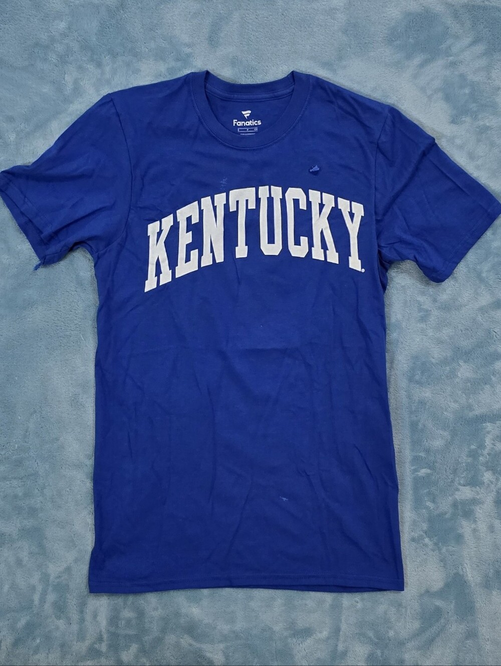 Kentucky Tshirt Blue Size Adult Small